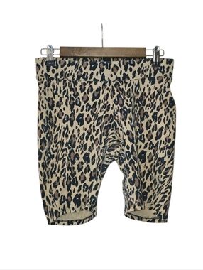 Torrid Leopard Print Bike Short Size 0